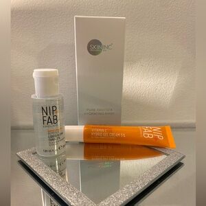 NIP+FAB Skincare Set with Vitamin C Gel and Glycolic Tonic